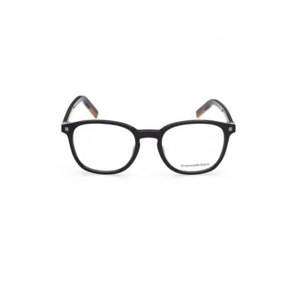 ERMENEGILDO ZEGNA EZ5186-F 001 Black Plastic Eyeglasses Frame - Picture 3 of 9